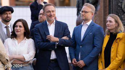 Gruppenbild mit CL