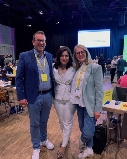 Finn Ole Ritter, Svenja Hahn und Ria Schröder
