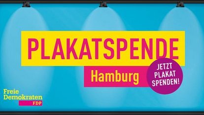 Plakatspende Hamburg