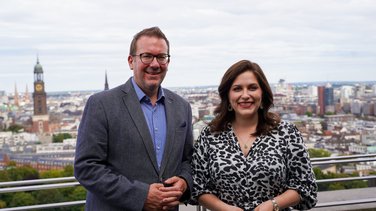 Finn Ole Ritter und Svenja Hahn