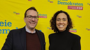 Finn Ole Ritter und Nicole Büttner