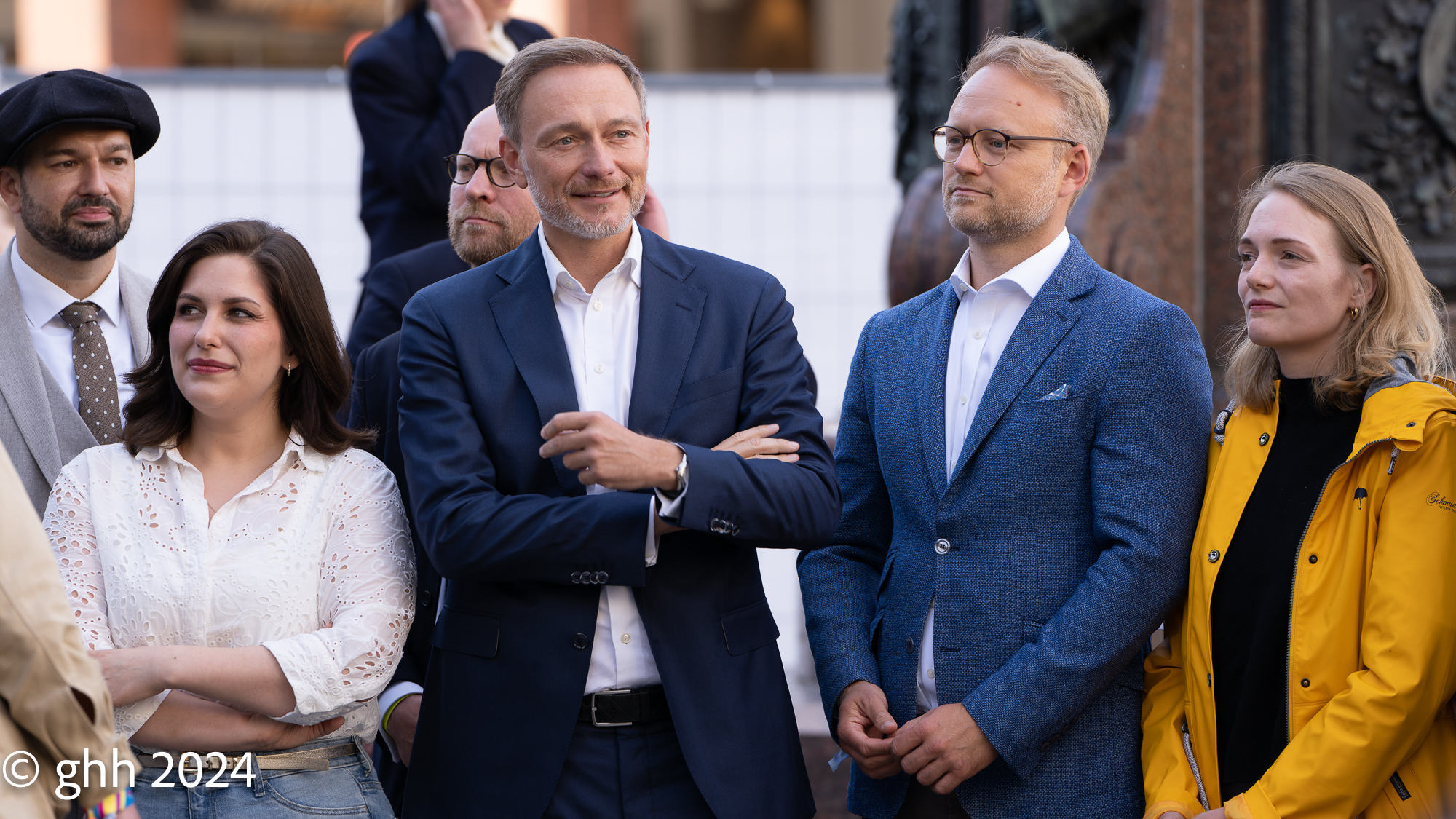 Gruppenbild mit CL