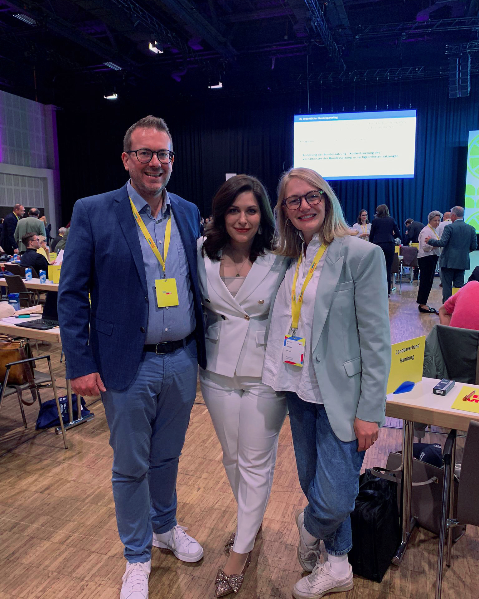 Finn Ole Ritter, Svenja Hahn und Ria Schröder