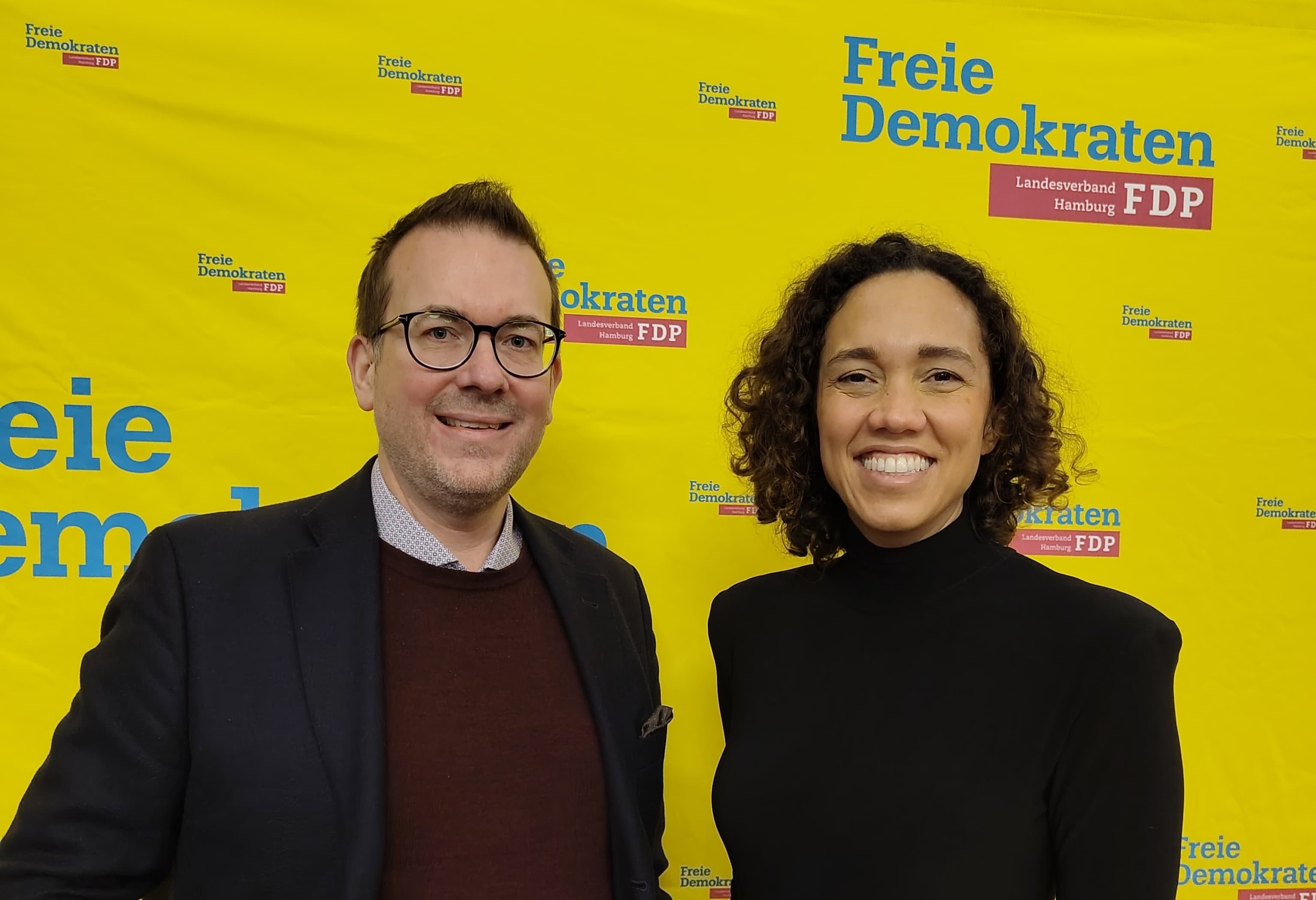 Finn Ole Ritter und Nicole Büttner